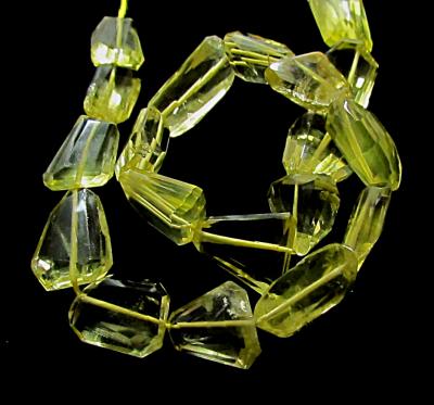Quartz, Lemon, Nuggets, Flat Slice LG 14