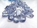 Quartz, Blue, Pear, Mystical 