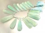 Chalcedony, Peruvian, Pear,X- Large
