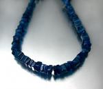 Chalcedony, Blue, Smooth, Square