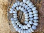 Chalcedony, Rondelle, Natural, 10 mm