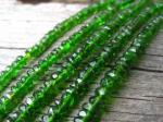 Chrome Diopside, Rondelle, Small