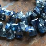 Kyanite, Blue, Square, 7 mm