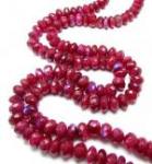 Moonstone, Ruby, Rondelle