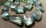 Quartz, Green, Flat Slice, Mystical