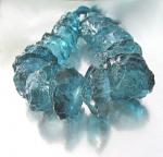 Quartz, London Blue, Center Dr, Hammered