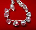 Quartz, Silver Grey, Mystical, Trillion